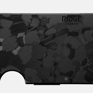 Ridge Carbon Black Key & Card Holder
